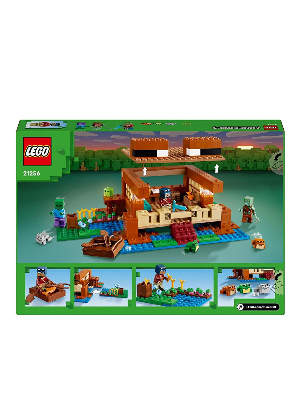 Lego Minecraft Kurbağa Evi 21256 - 7