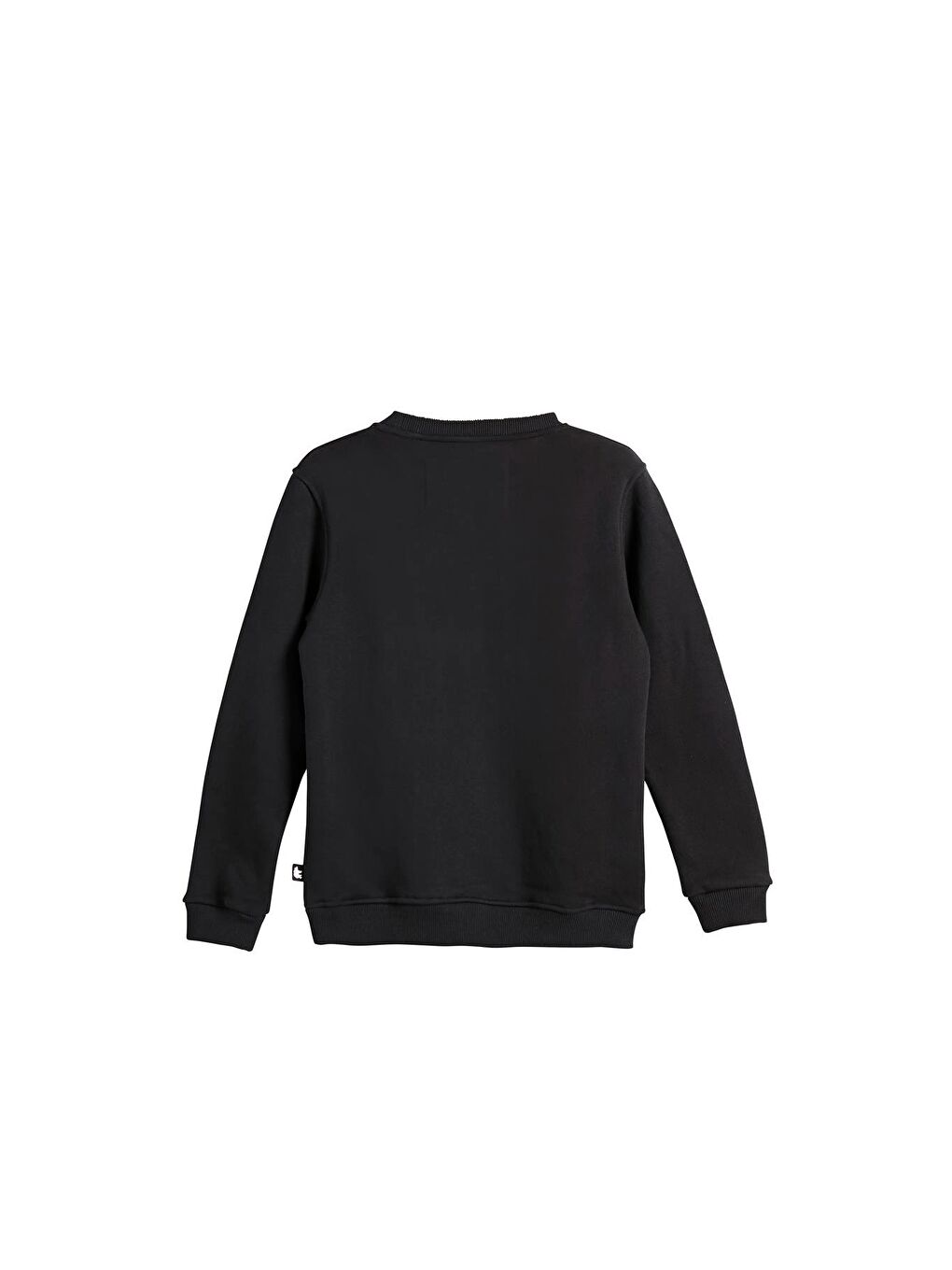 Bad Bear Siyah Logo Crewneck Kids Siyah Baskılı Çocuk Sweatshirt - 2