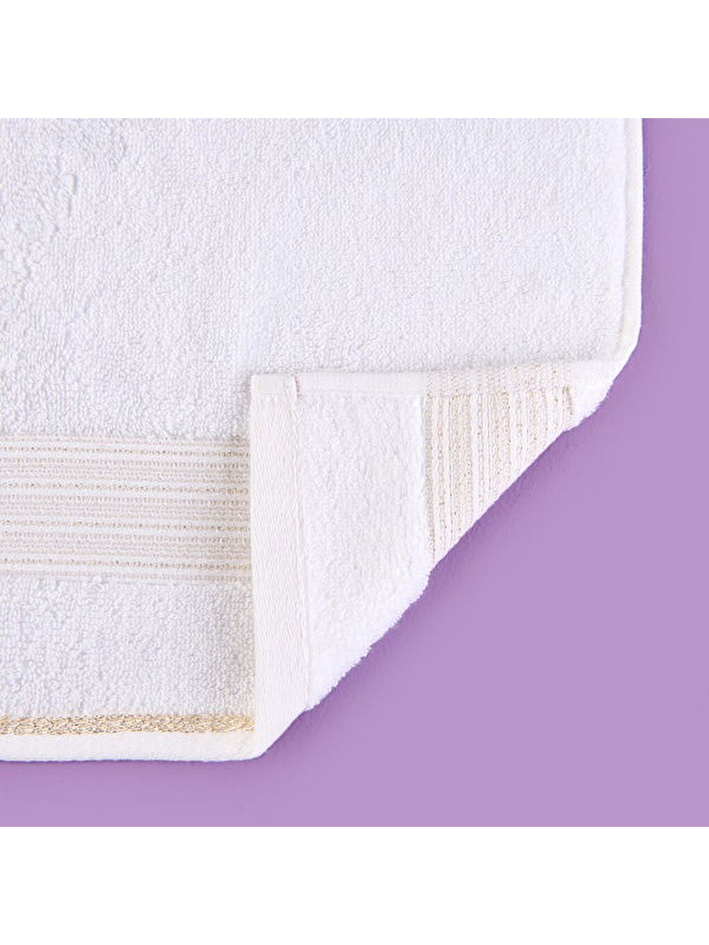 Soft Golden Star Blank El Havlusu - Ekru - 30x50 cm-1