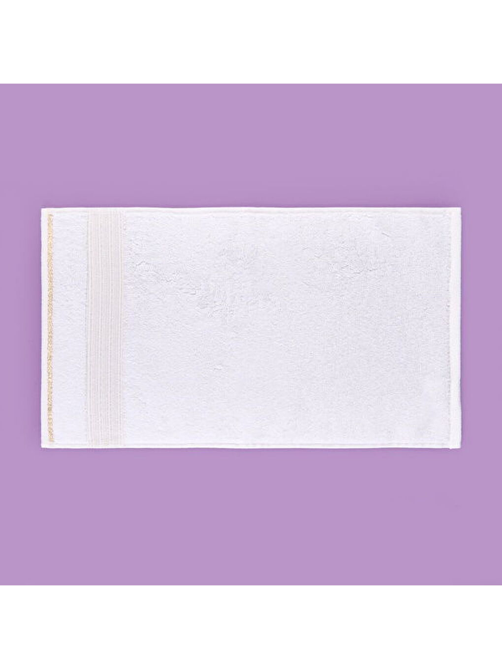 Soft Golden Star Blank El Havlusu - Ekru - 30x50 cm-3