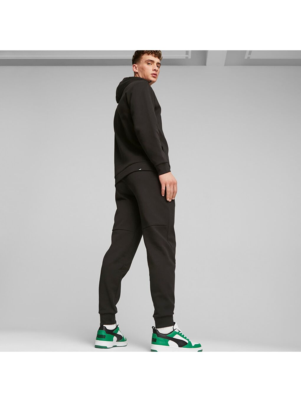 Siyah RAD/CAL Erkek Eşofman Altı