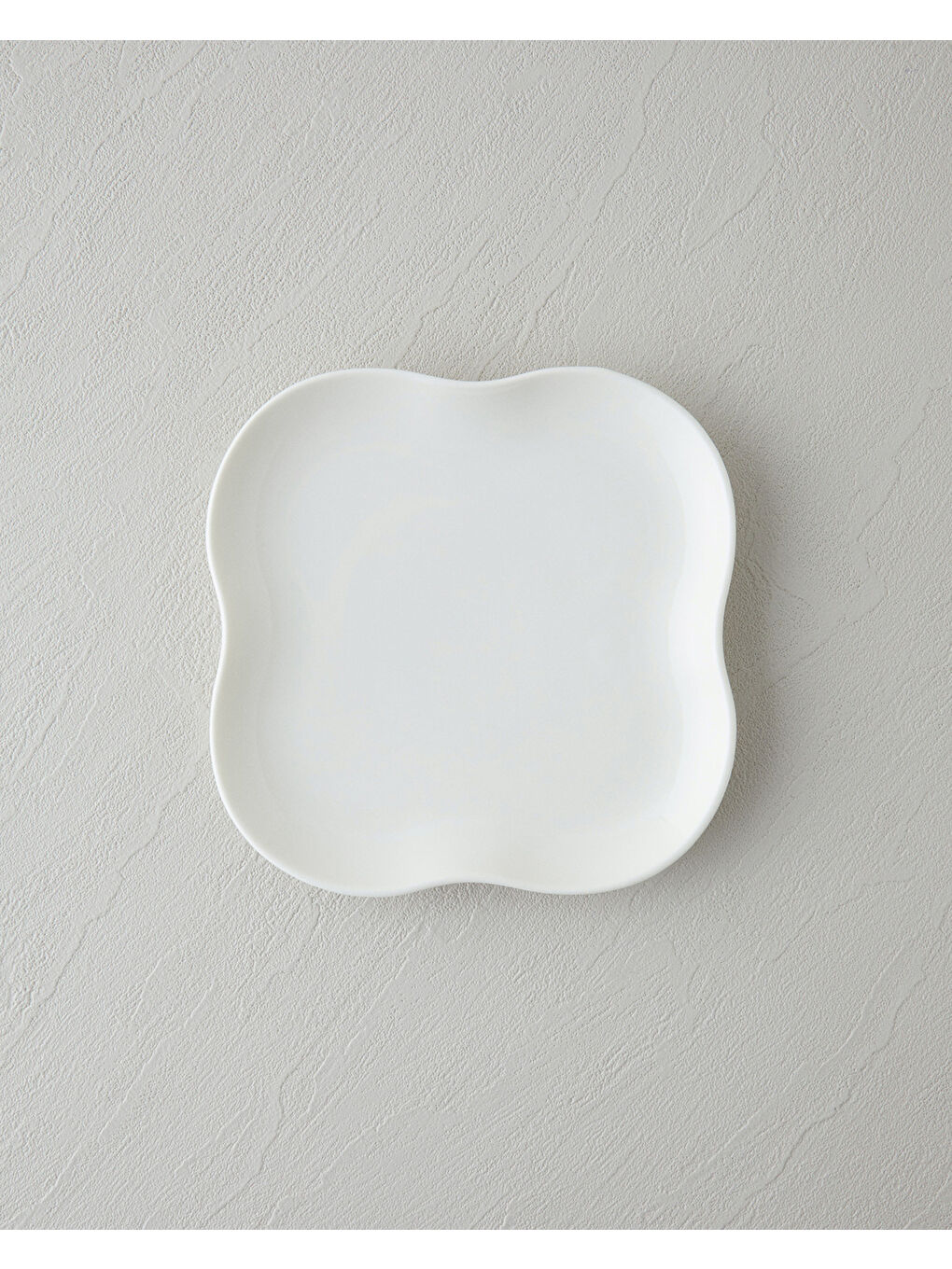 Flora Porselen Pasta Seti 9 parça 6 kişilik Beyaz-1