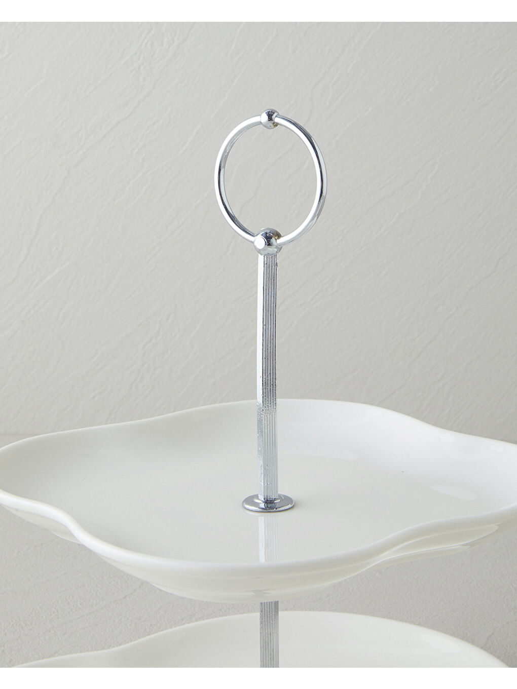 Flora Porselen Pasta Seti 9 parça 6 kişilik Beyaz-2