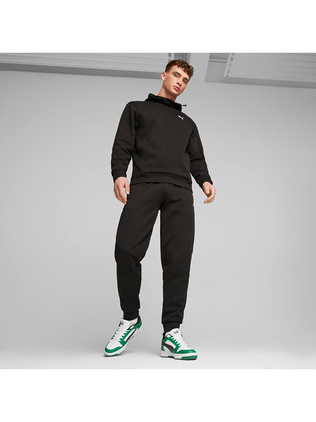 Siyah RAD/CAL Erkek Eşofman Altı-3