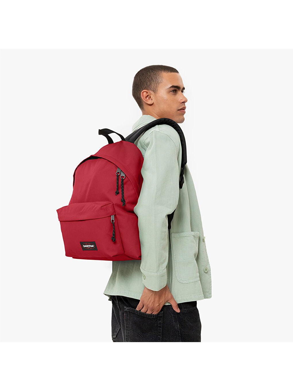 Renksiz Padded Pak'R Beet Burgundy Sırt Çantası EK0006207J2-1