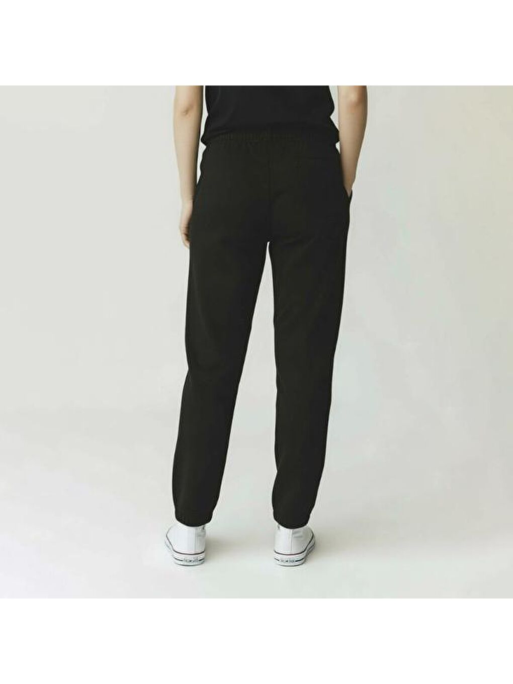 T-Pulse Regular Kadın Siyah Eşofman Altı-1