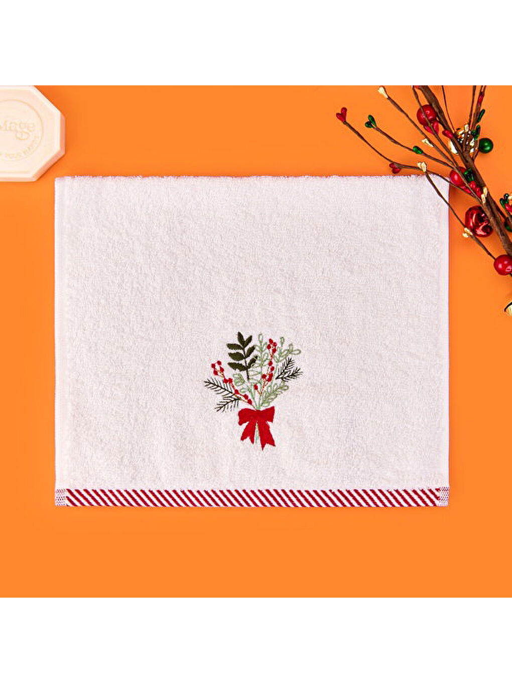 Soft Nova El Havlusu - Ekru - 30x50 cm