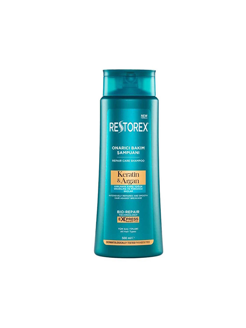 Restorex Keratin and Argan Onarıcı Bakım Şampuanı 500ml