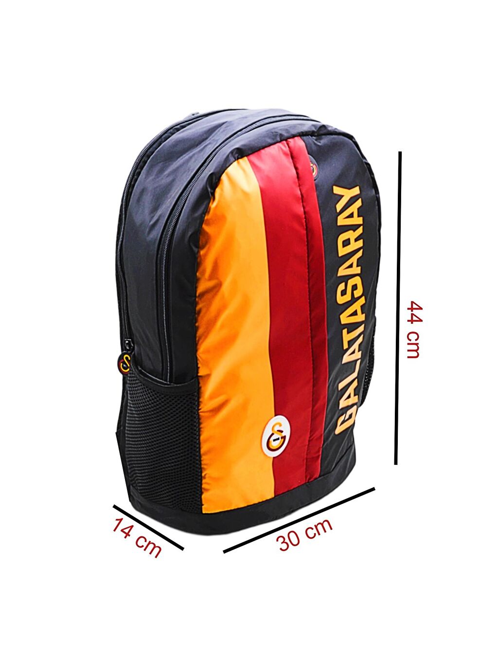 3 Bölmeli Paraşüt Kumaş Garni Okul Sırt Çantası (25500)-1