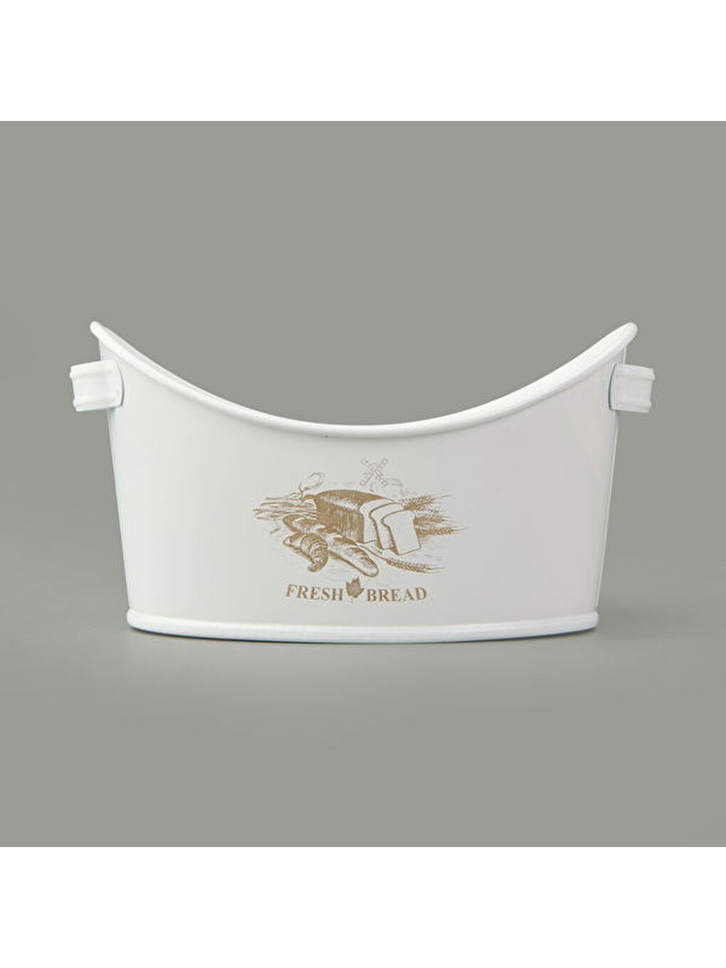 Kayık Ekmeklik - Beyaz - 24x18,5 cm