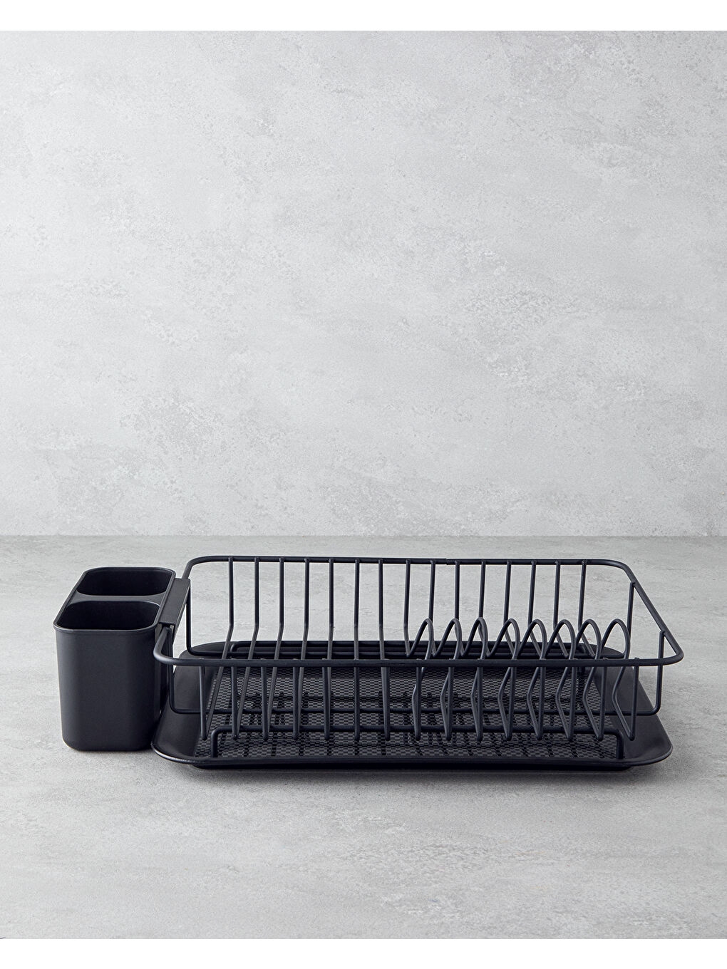 Dolores Metal Bulaşıklık 42x28 cm Siyah