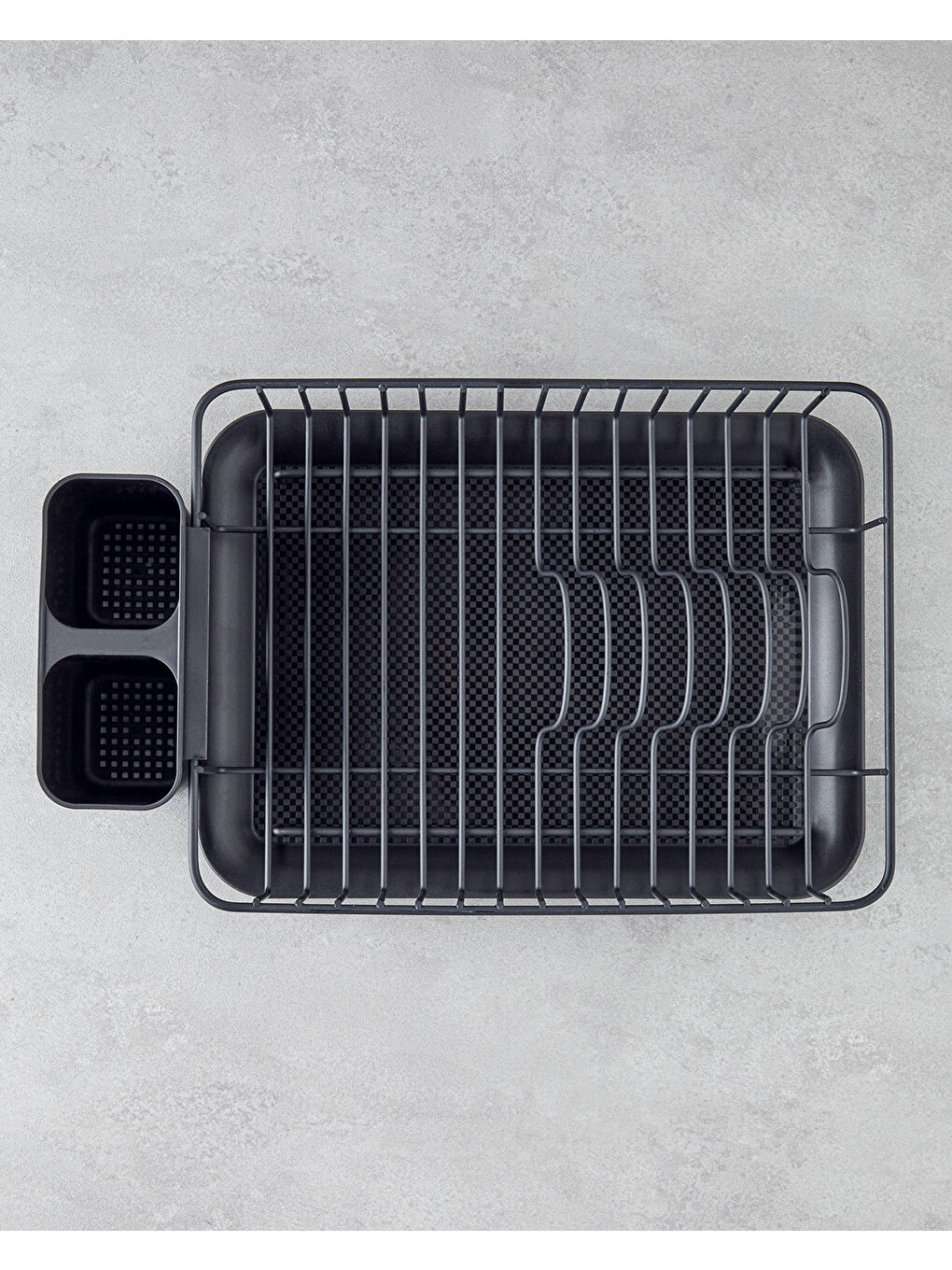 Dolores Metal Bulaşıklık 42x28 cm Siyah-1