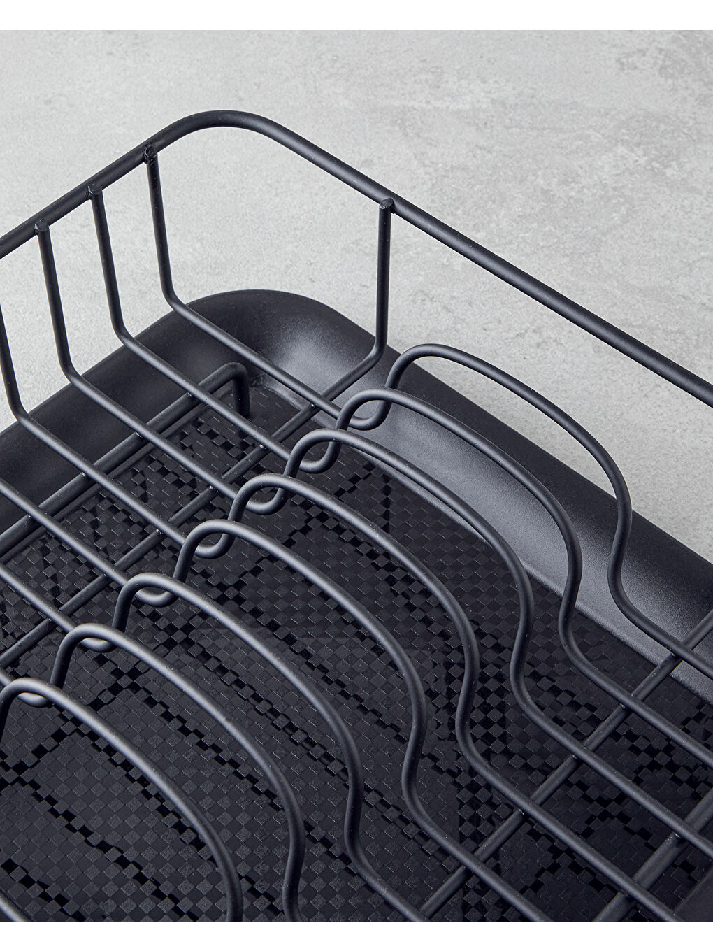 Dolores Metal Bulaşıklık 42x28 cm Siyah-3