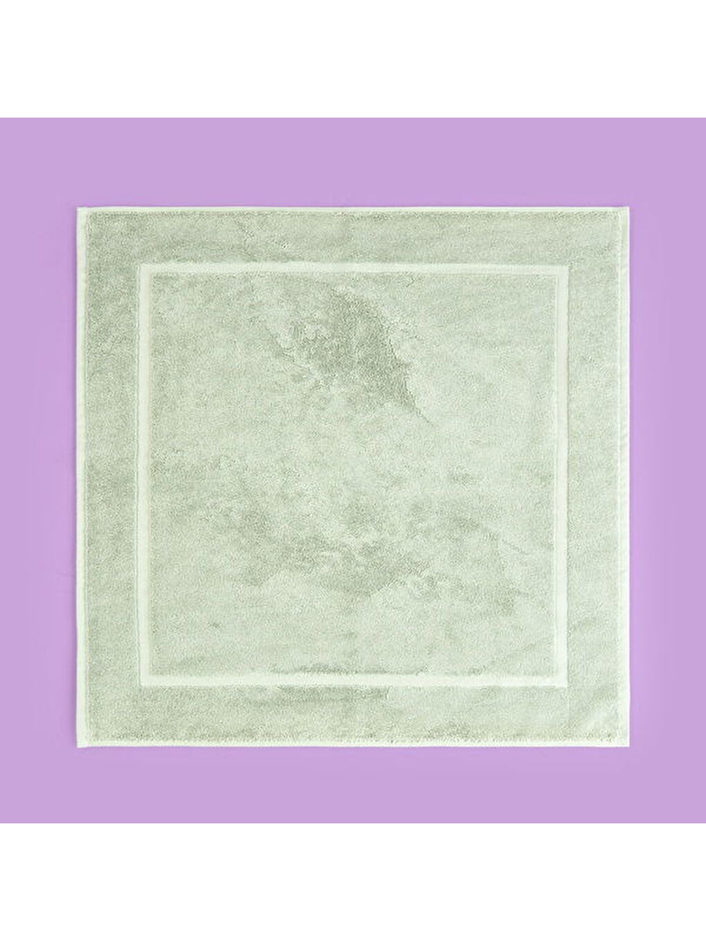 Yeşil Soft Samantha Ayak Havlusu - Mint - 60x60 cm-1