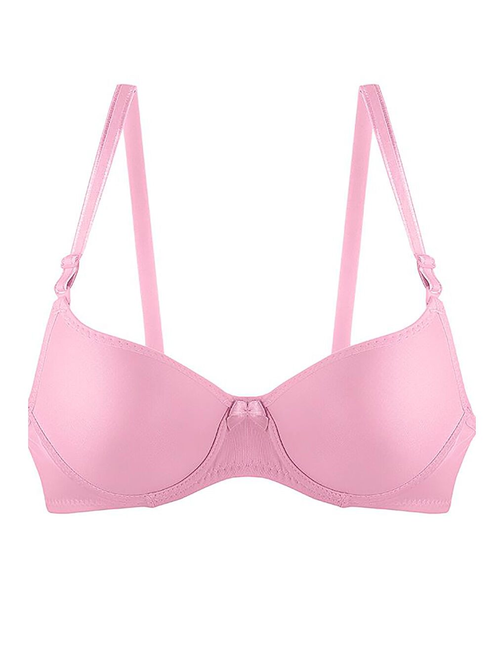 Pembe Sayda Desteksiz Sütyen