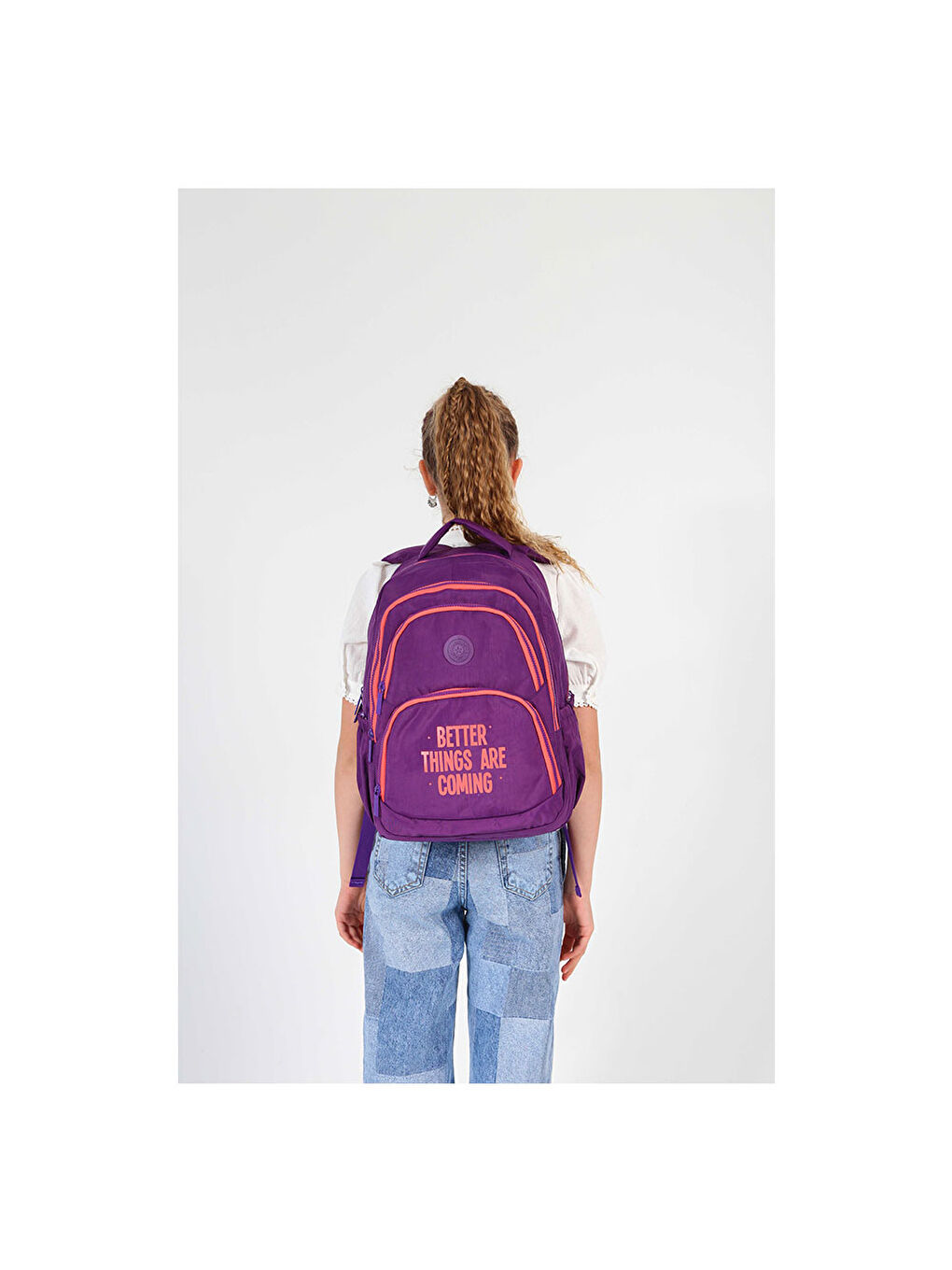 Crazy Sırt Çantası Purple K1678-4