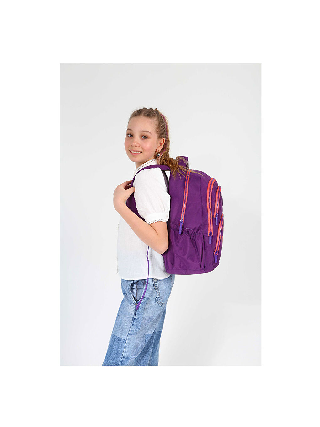 Crazy Sırt Çantası Purple K1678-5