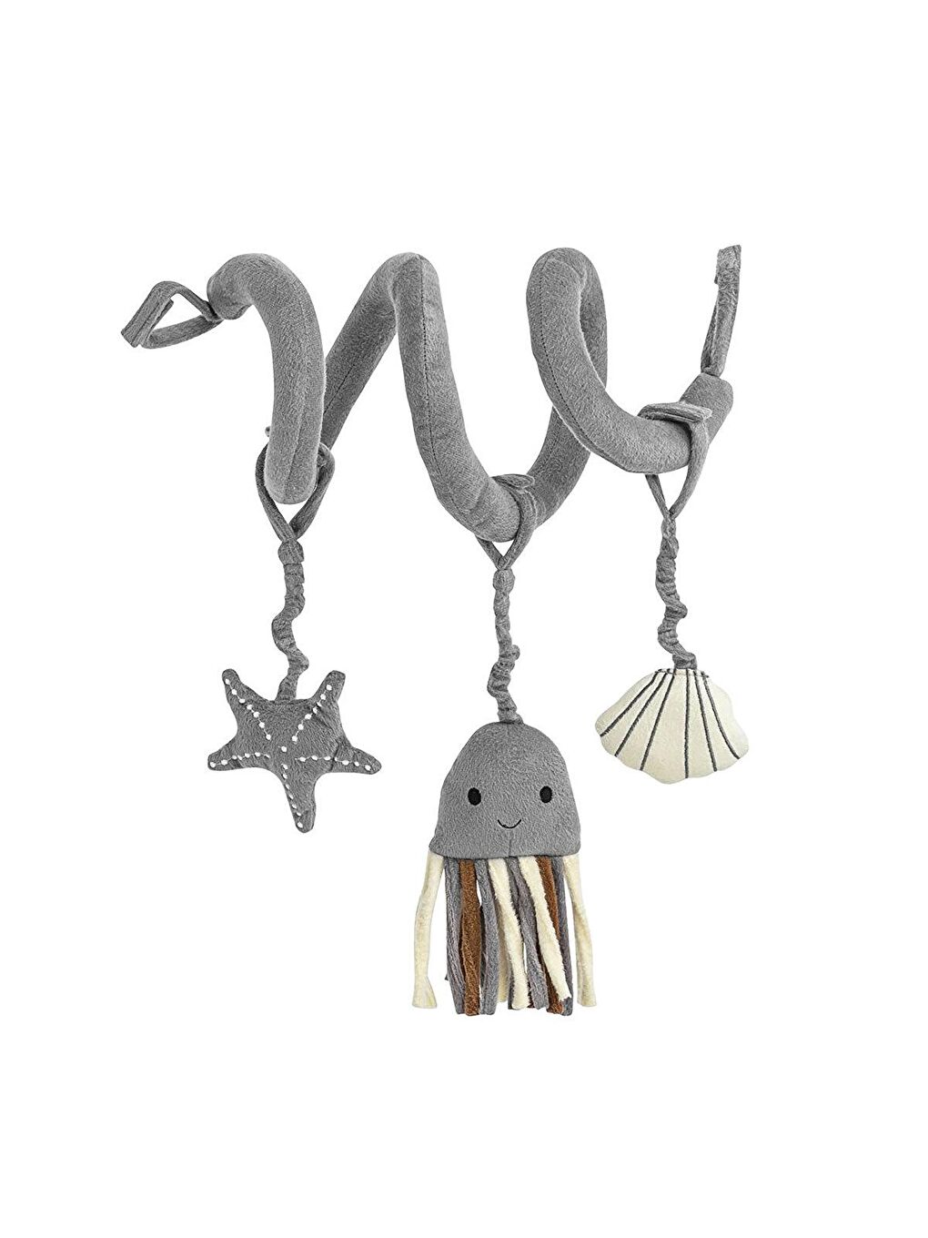 Sarmal Puset, Bebek Arabası Oyuncağı Gri