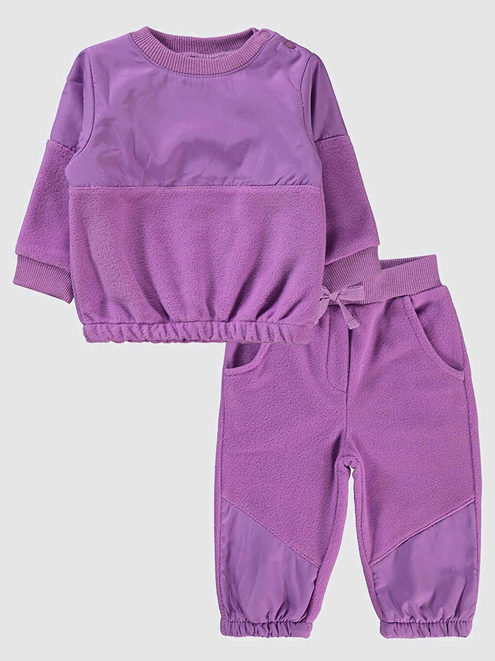 Baby Kız Bebek Takım 6-18 Ay Lila