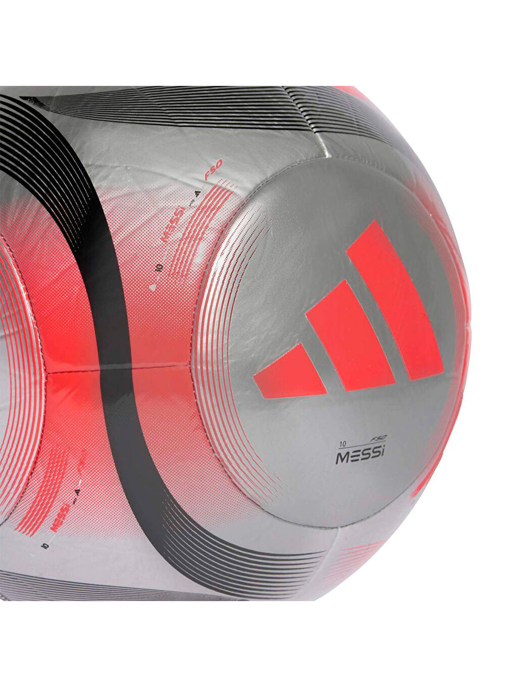 Gri Messi Club Gümüş Futbol Topu-2
