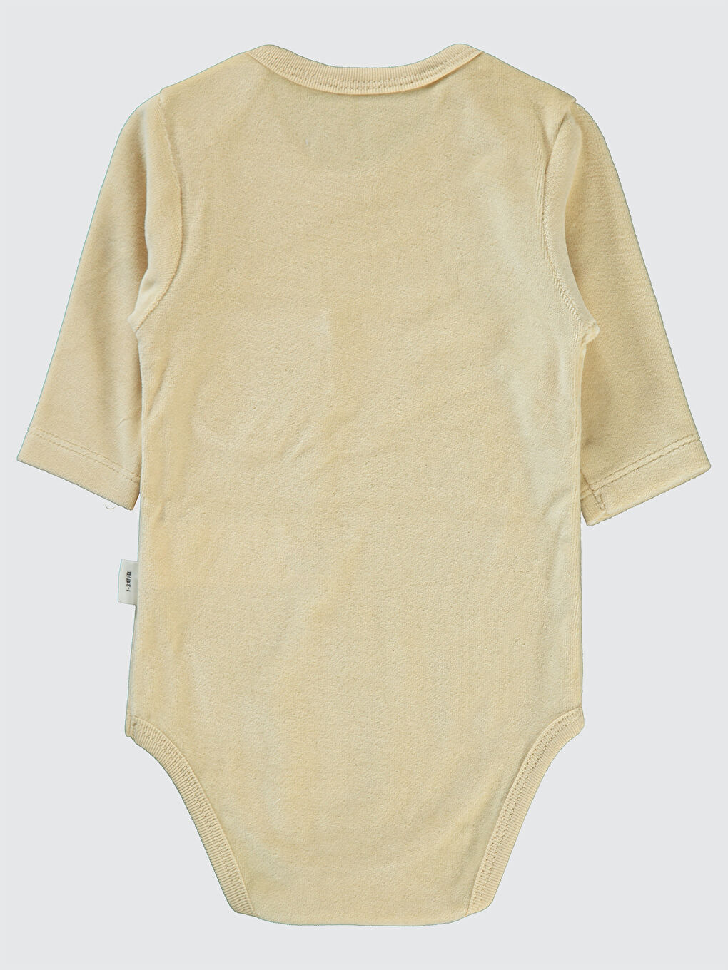 Kahverengi Baby Kız Bebek Çıtçıtlı Badi 1-18 Ay Sütlü Kahve-1