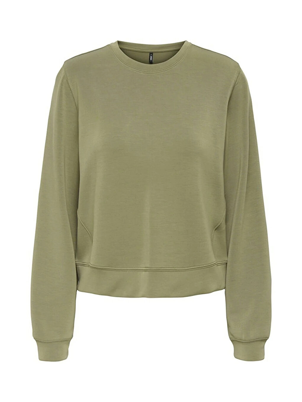 Yeşil Onlmaya Pamuklu Regular Fit Bisiklet Yaka Sweat 15361163