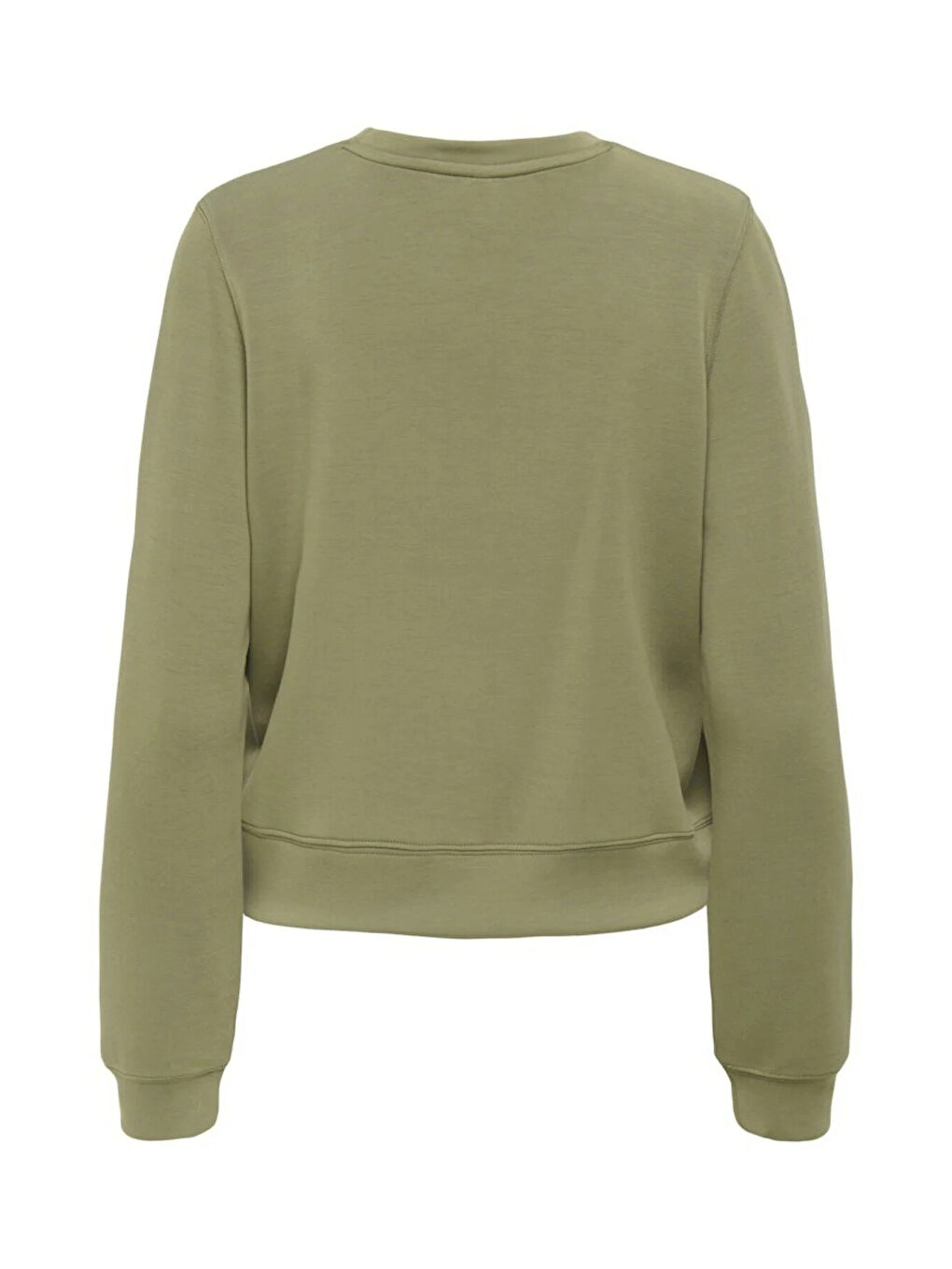 Yeşil Onlmaya Pamuklu Regular Fit Bisiklet Yaka Sweat 15361163-1