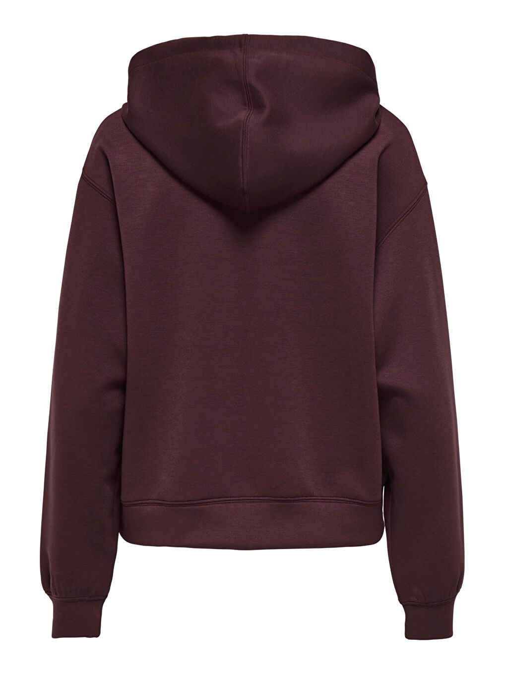 Bordo Onlalina Regular Fit Kapüşon Yaka Sweat 15364546-4