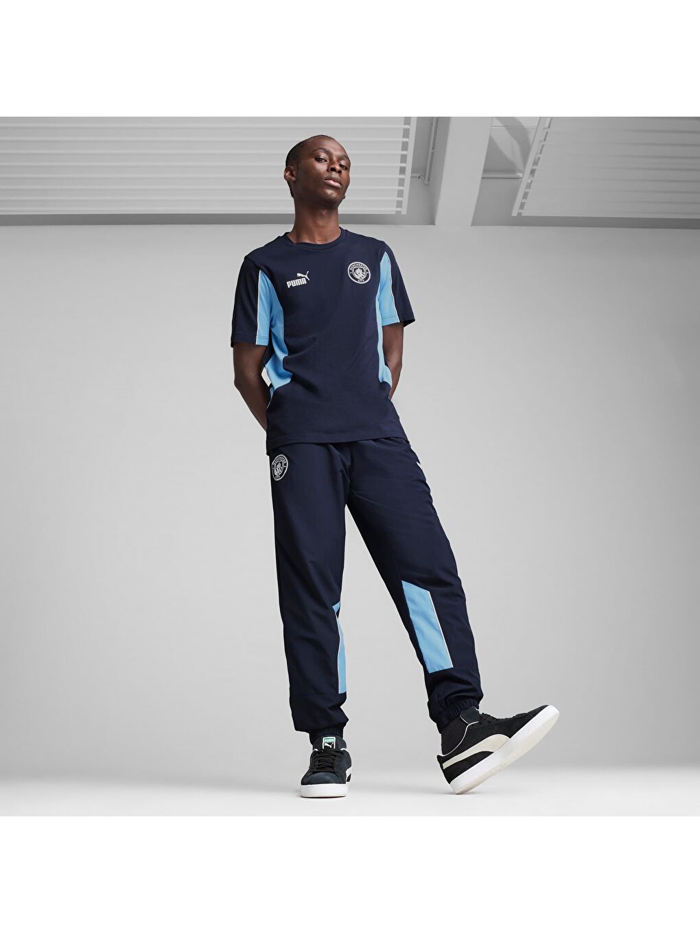 Lacivert Manchester CITY ftblARCHIVE Erkek Eşofman Altı