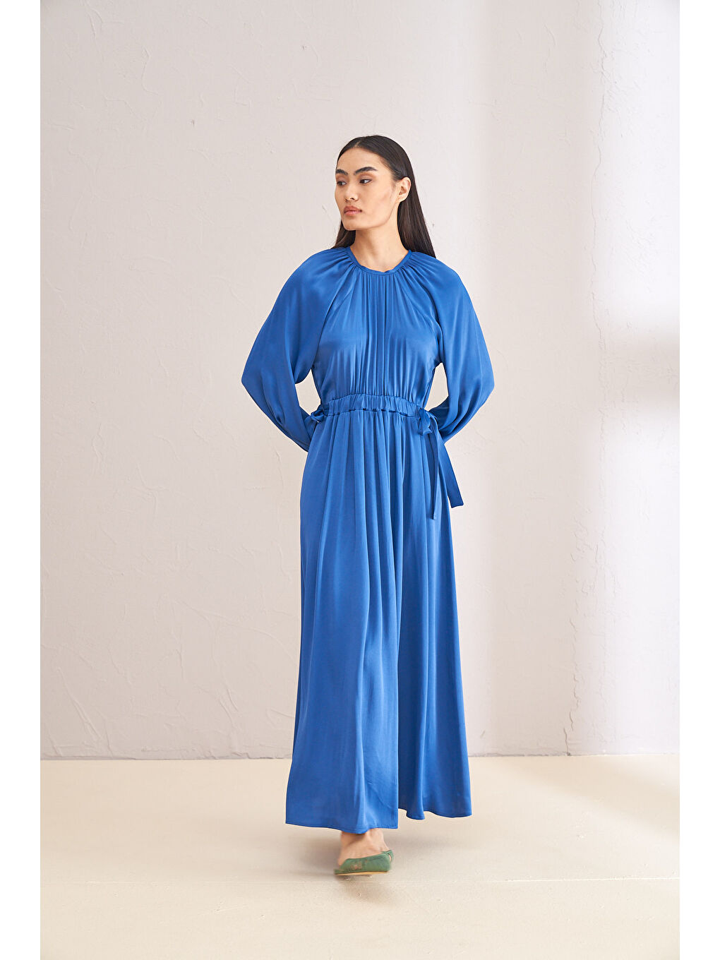 Mavi STEALLA LACİVERT ELBİSE 2144-5