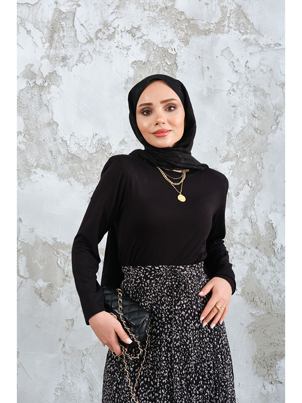 Kadın Uzun Kol Body Siyah-2