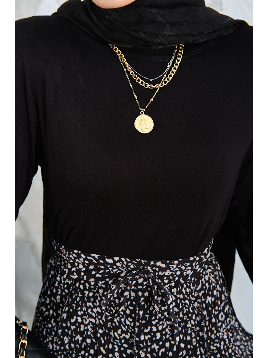 Kadın Uzun Kol Body Siyah-3