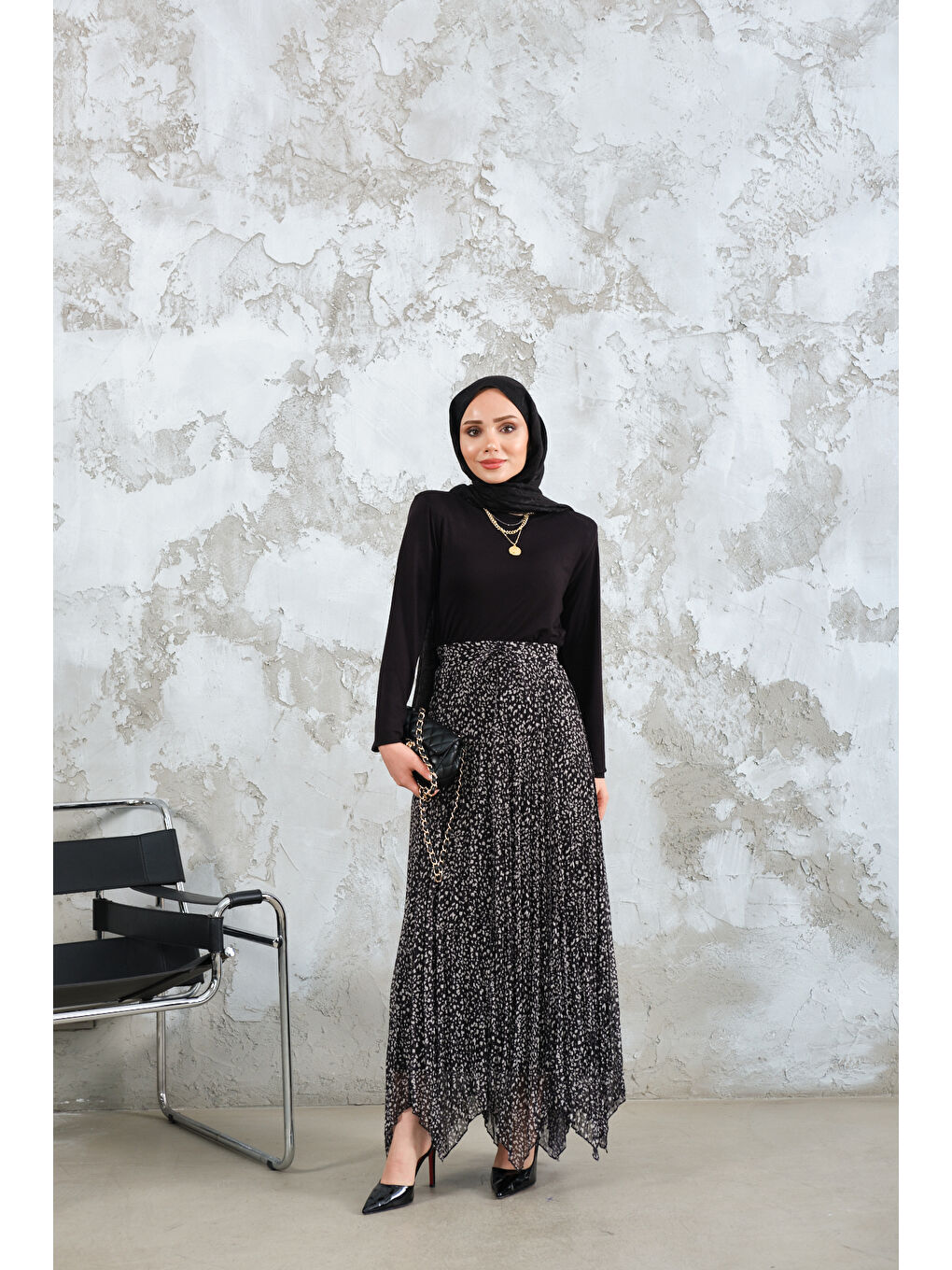 Kadın Uzun Kol Body Siyah-4