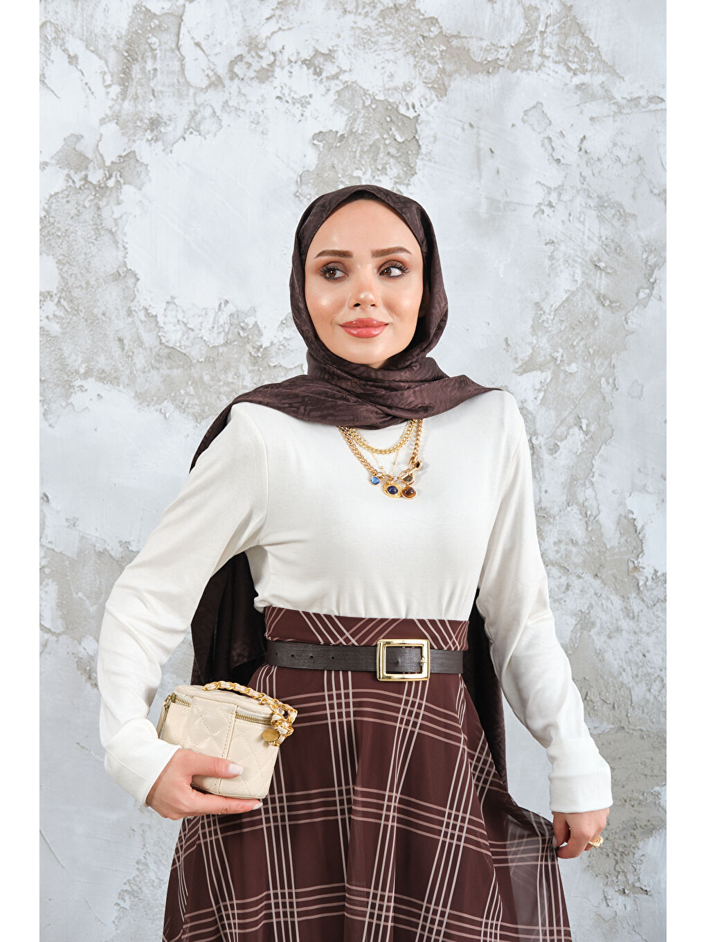 Kadın Uzun Kol Body Ekru-2