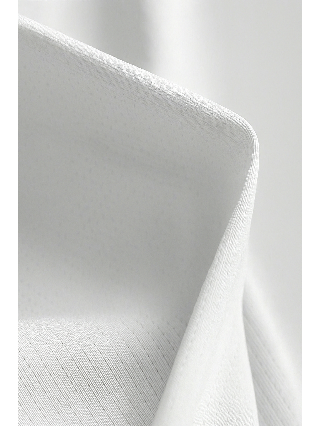 Beyaz Erkek Spor Tişört Antreman Gym Polyester Erkek Sporcu Tişört-5