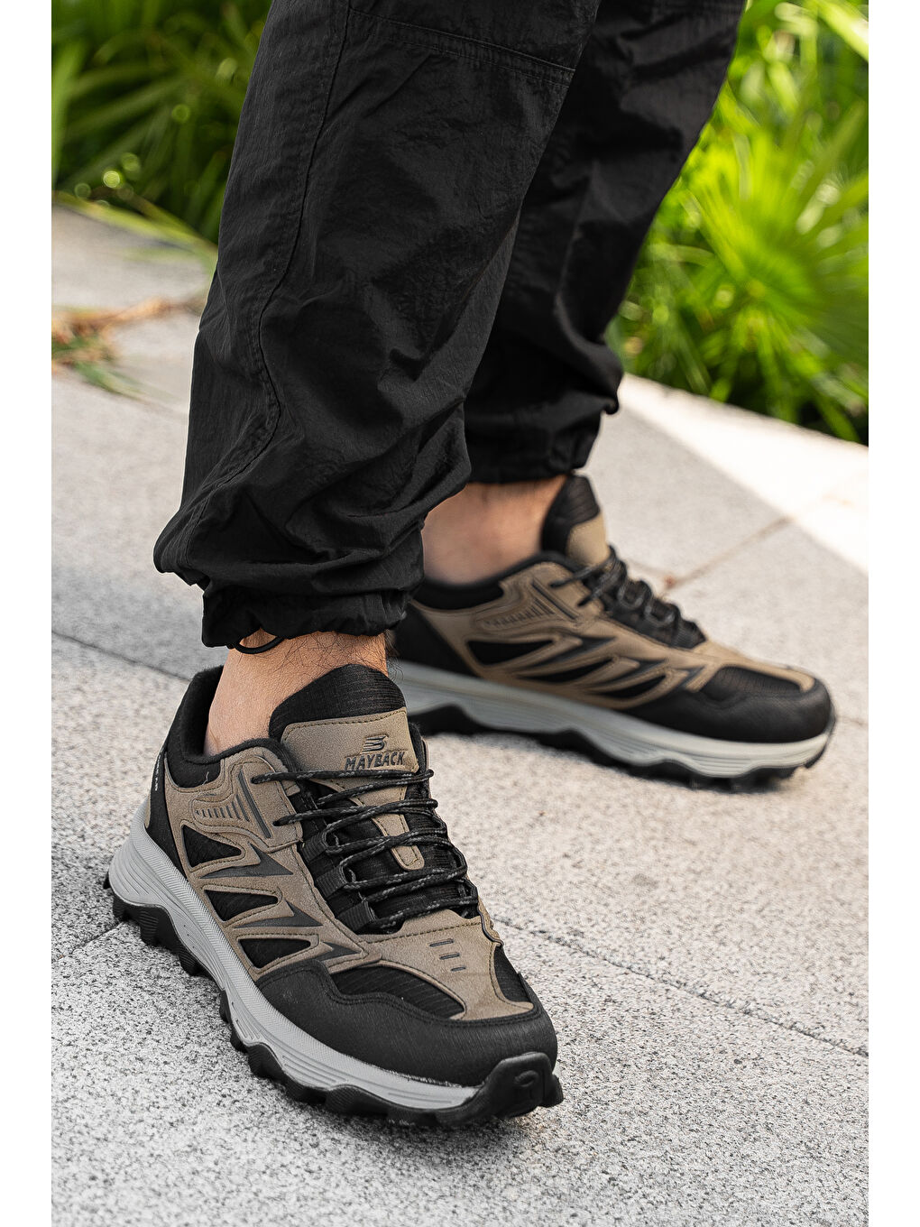 Sarı D0138 Kısa Su Geçirmez Unisex Outdoor Trekking Ayakkabı-1