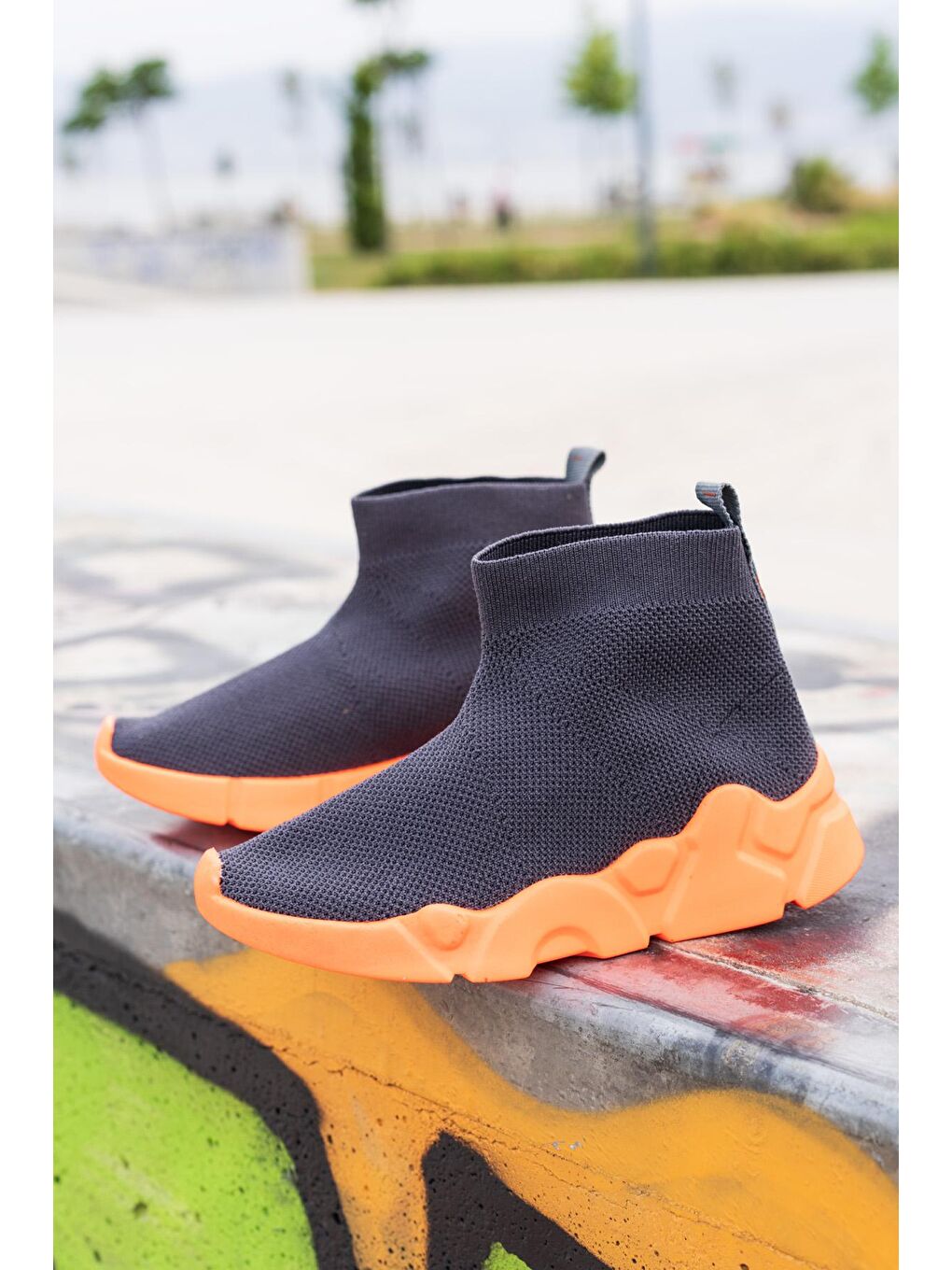 Gri STELLA P 3FX GRI Erkek Çocuk High Sneaker