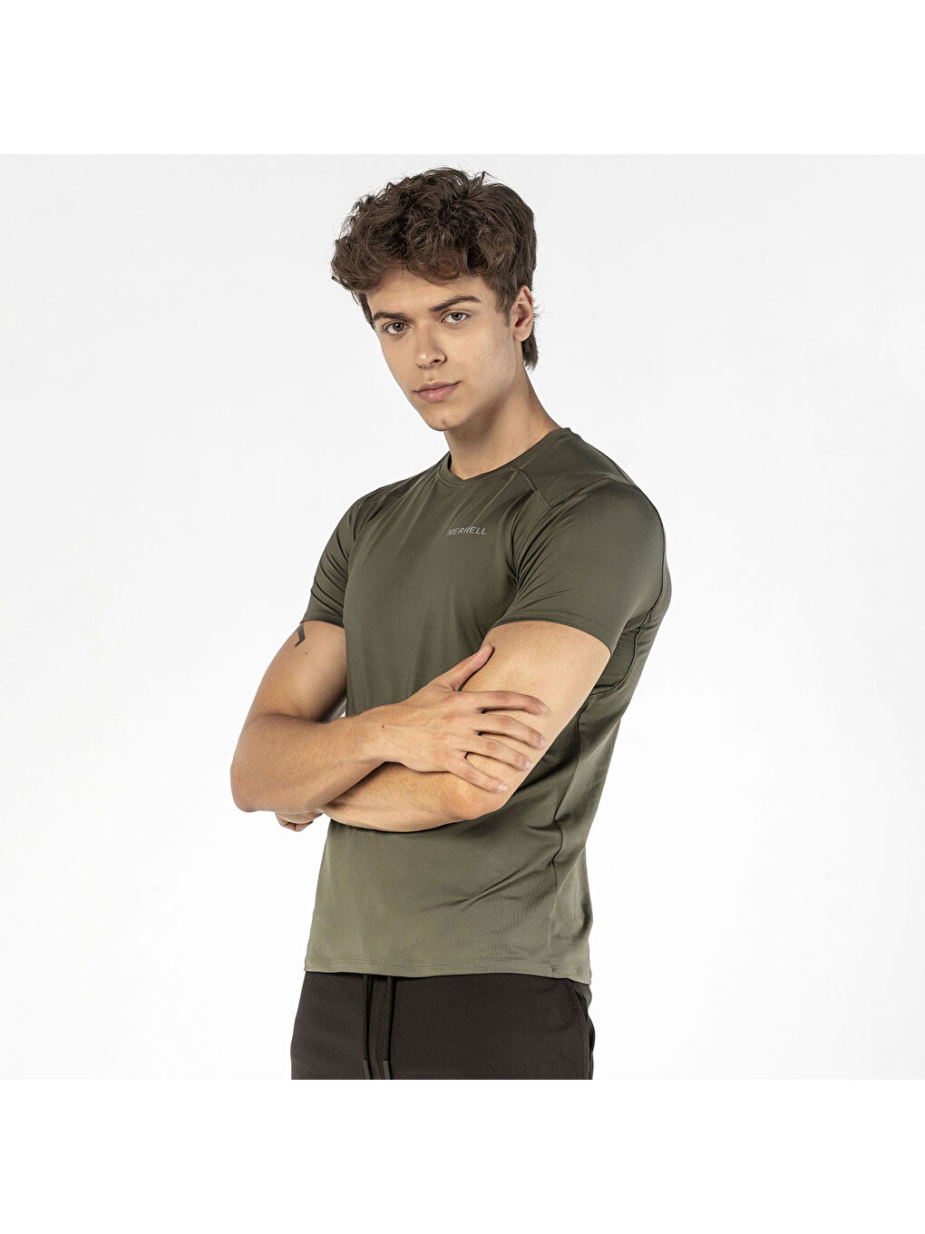 Haki Team Erkek Yeşil Tişört-3