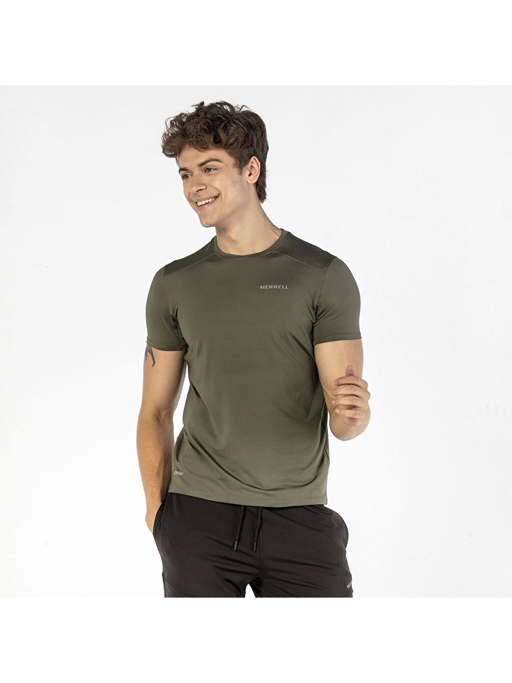 Haki Team Erkek Yeşil Tişört-4