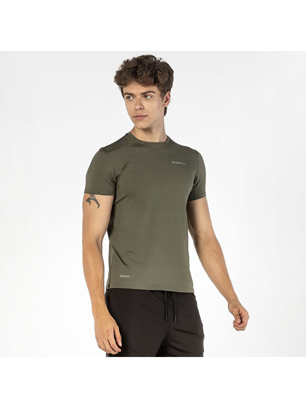 Haki Team Erkek Yeşil Tişört-5