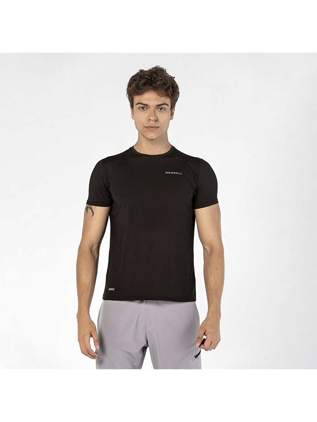 Team Erkek Siyah Tişört-1