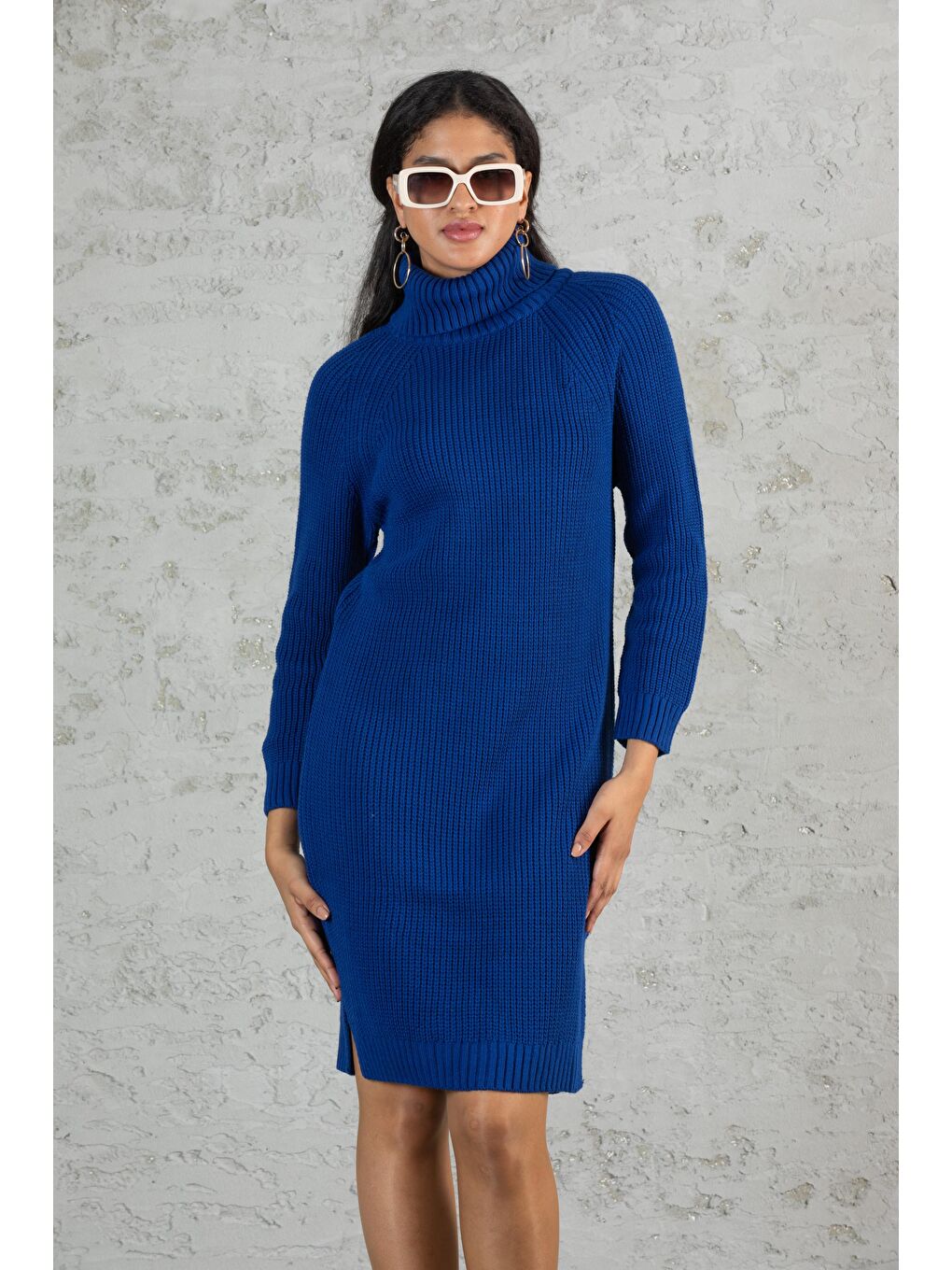 Mavi Kadın Triko Tunik 2688-1