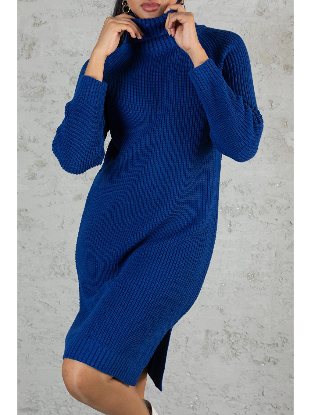 Mavi Kadın Triko Tunik 2688-2