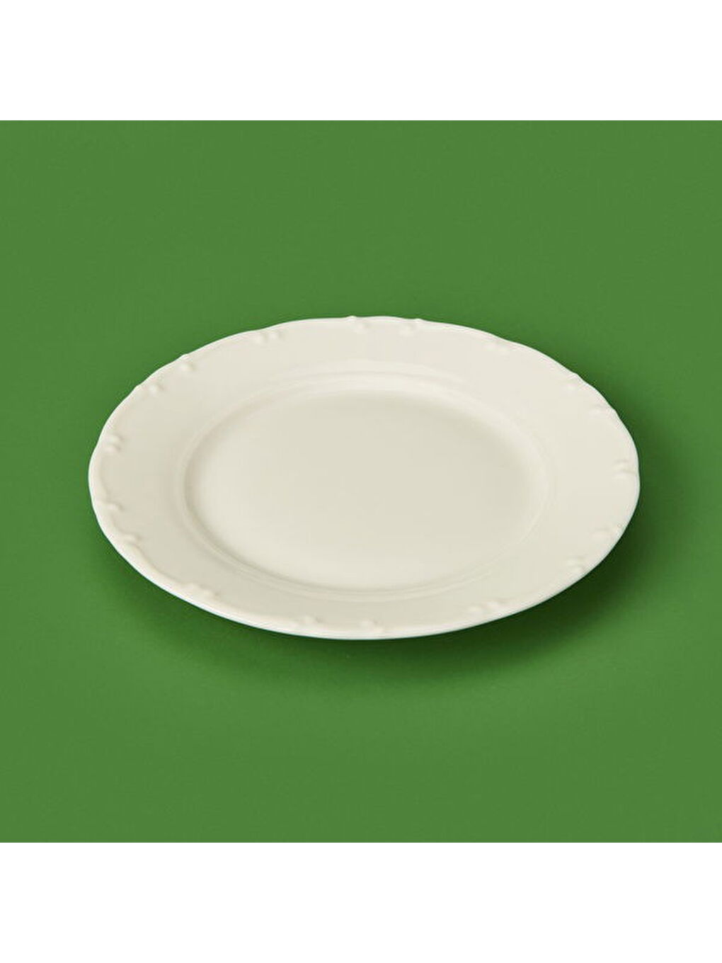 Ekru Liana Tatlı Tabağı - Krem - 19 cm-3