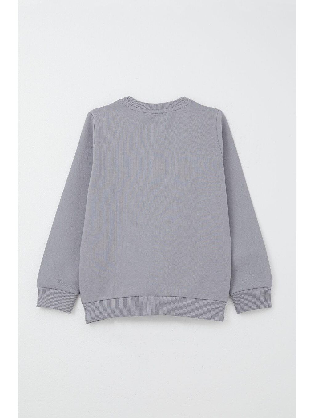 Erkek Çocuk Eşofman Takım Kolej Şampiyonu Sevimli Ayıcık Baskılı Gri (2-5 Yaş)-3