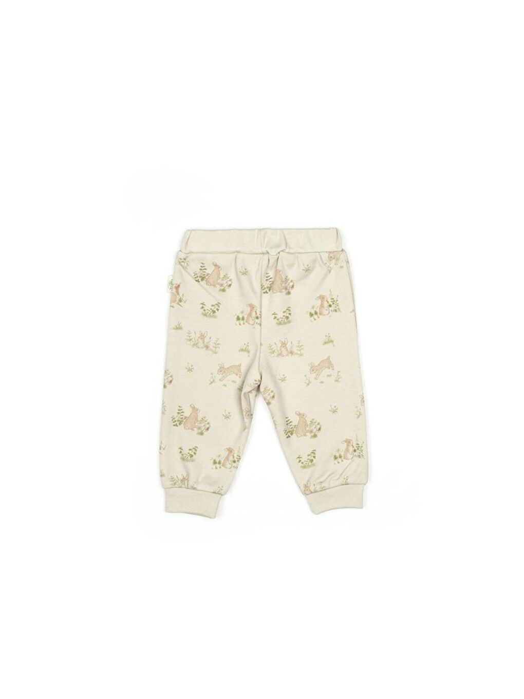 Ekru Bebek 2li Pantolon %100 Organik Pamuk, Bebek ve Yenidoğan Serisi - CSY5630-3