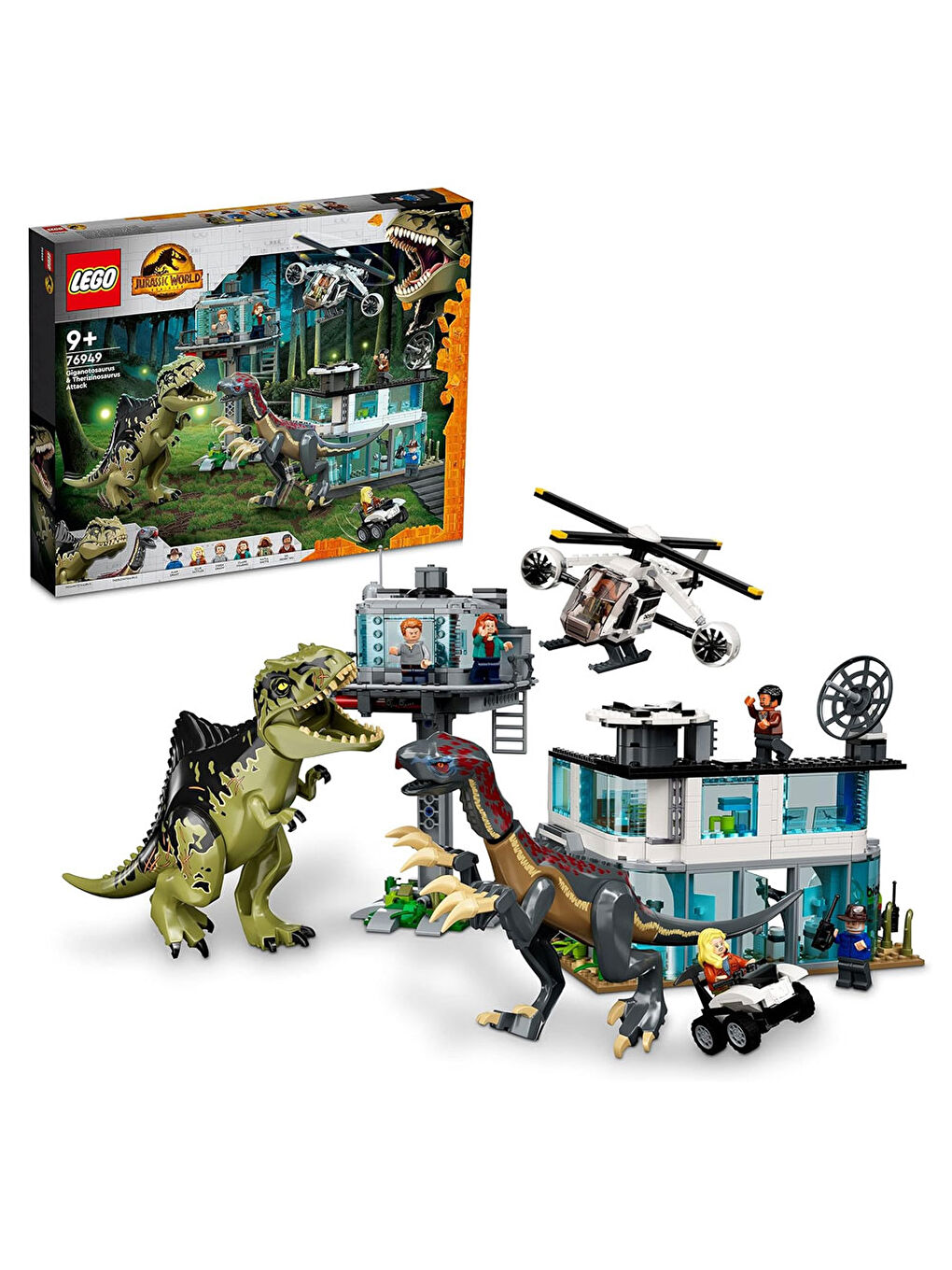 Lego Jurassic Giganotosaurus ve Therizinosaurus Saldırı 76949 - 4