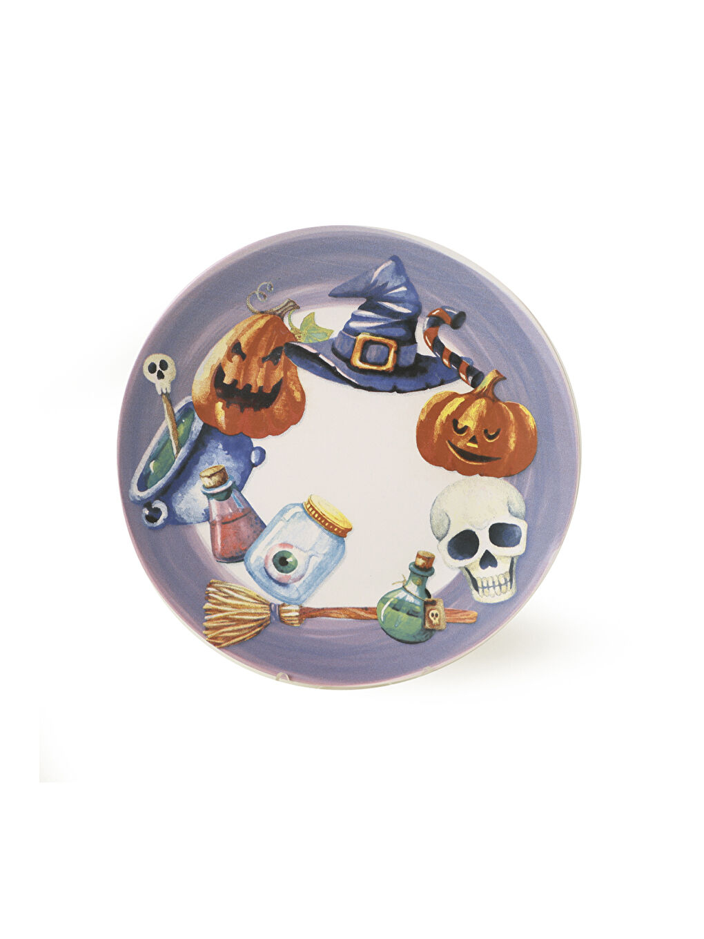 Keramika Karışık Halloween Servis Tabağı 26 Cm - 1