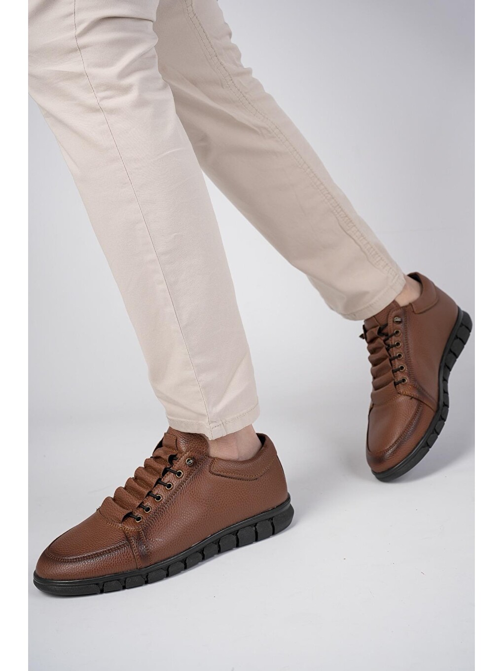 Kahverengi Hunter Erkek Günlük Klasik Casual Rahat Ve Yumuşak Ayakkabı-1