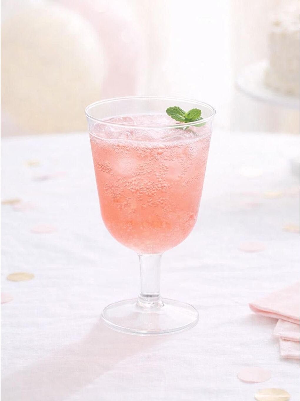 Renksiz Mini Kadeh Şeffaf  Ayaklı 6'Lı-0